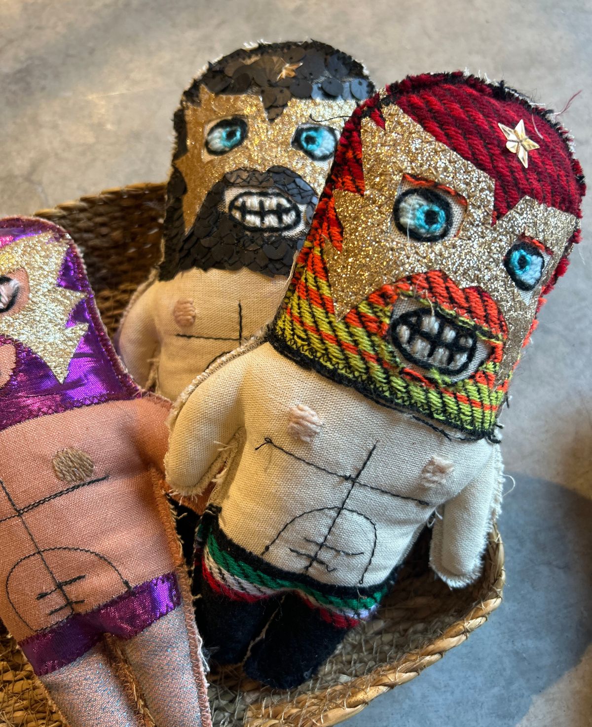 Muñecos luchadores