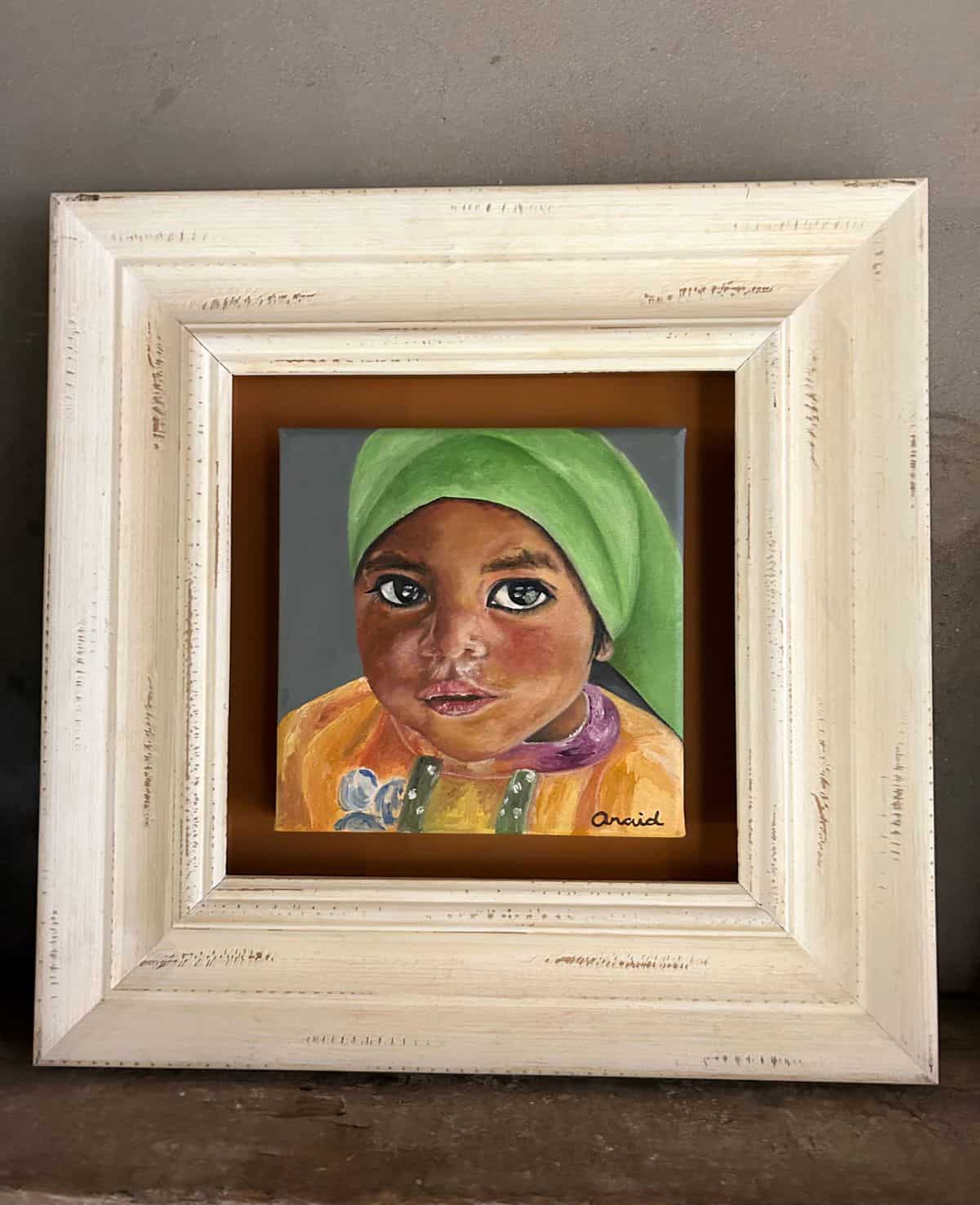 niña sudamericana principal